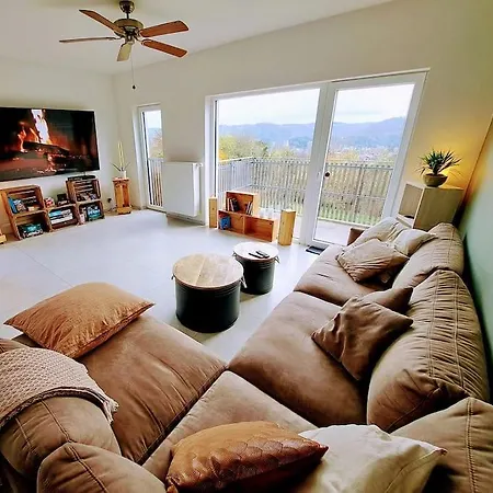 Daire Penthouse Vue Panoramique, Serenite Et Billard Huy