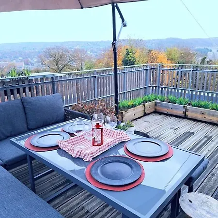 Penthouse Vue Panoramique, Serenite Et Billard Huy